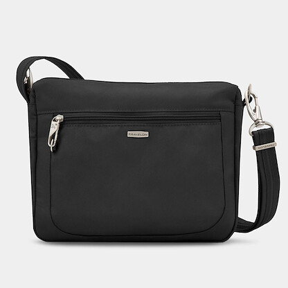 Travelon Anti-Theft Classic Small E/W Crossbody Black - 43115-500