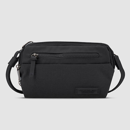 Travelon Anti-Theft Metro Convertible Small Crossbody Black - 43416-500