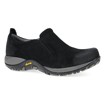 Dansko Women's Pippy Wide Black Waterproof Burnished Suede - 4366020200