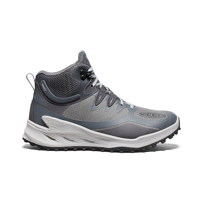 KEEN Women's Zionic Waterproof Hiking Boot Steel Grey/Magnet - 1028177