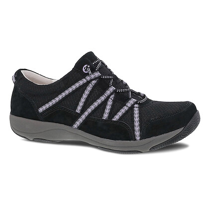 Dansko Women's Harlyn Wide Black Suede - 4862100285