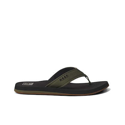 REEF Men's The Layback Sandals Black/Olive - CJ4366