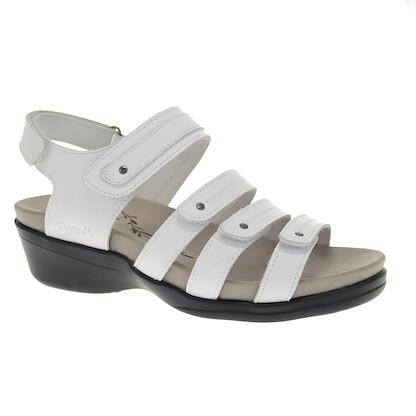 Propet Women's Ainsley Sandal White Leather - WSX213LWHT