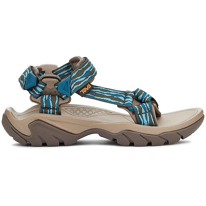TEVA Women's Terra Fi 5 Universal Sandal Foggy Mountain Blue/Green - 1099443-FMBG