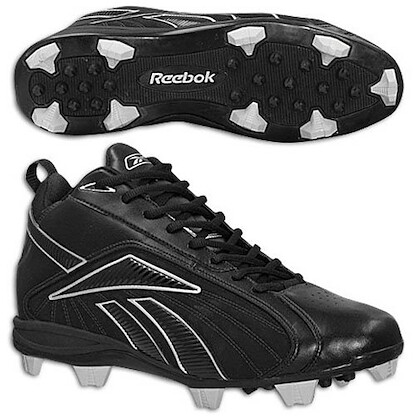 Reebok Unisex Kids' Vero FL MR9 Mid II Baseball Shoe Black/Black