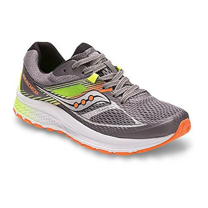 Saucony Kids' Guide 10 Running Shoe Grey/Multi - S14000-7