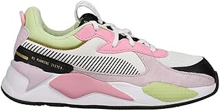 PUMA Unisex Kids' RS-X Bouquet Jr Sneaker Puma White/Puma Black - 38820201