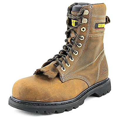 CATERPILLAR WORK Men's 8" Galvin Steel Toe Work Boot Brown - P90540