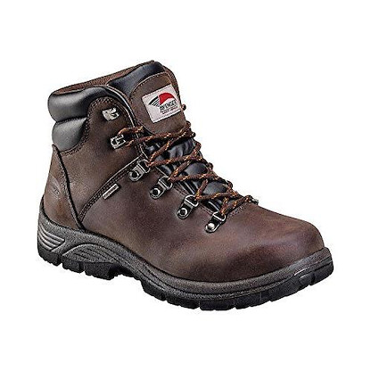 Avenger Men's 6" Framer Steel Toe Eh Waterproof Work Boots Brown - A7225