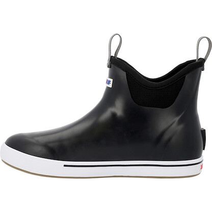 XTRATUF 6” Men’s Ankle Deck Boot Pro - Size 9, Legacy Marine - 100% Waterproof Triple-Dipped Rubber Footwear - Slip, Oil, Acid & Chemical-Resistant Protection - Non-Marking Outsole - Assembled in USA
