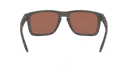Oakley Men's OO9417 Holbrook XL Square Sunglasses, Woodgrain/Prizm Deep Water Polarized, 59 mm