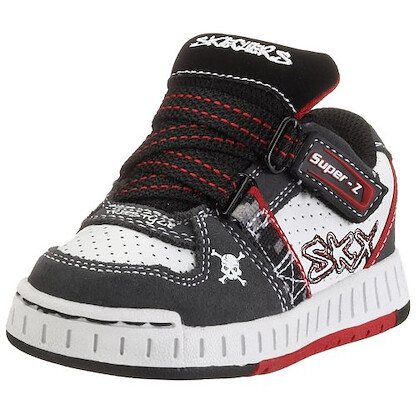 Skechers Kids' Nollies Freestyle Charcoal/White - 91775N