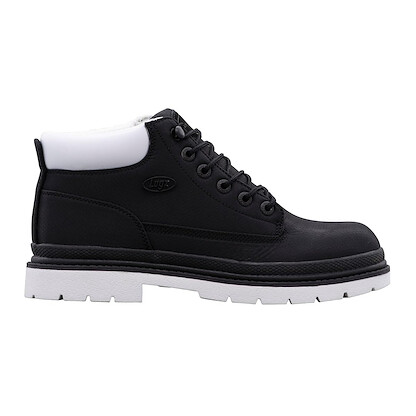 Lugz Men's Drifter Ripstop Boot Black/White - MDRIST-060