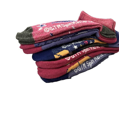 SOCKS PAW PATROL PACK-6 FOR GIRL NIÑA PEQUEÑA 1-3 YEAR