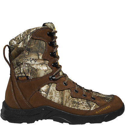 LaCrosse Men's 8" Clear Shot Waterproof 800g Insulated Hunting Boot Mossy Oak Break-Up Camo Print - 542162