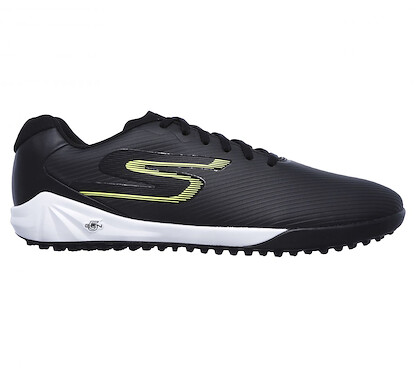 Skechers Men's HexGo Control Soccer Shoe Black/Lime - 54904-BKLM