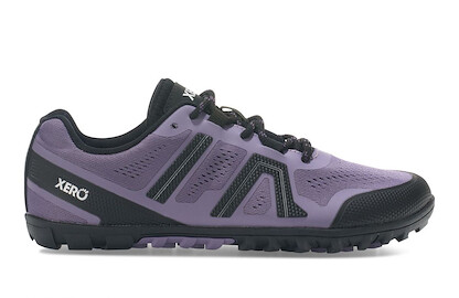 Xero Women's Mesa Trail II Barefoot Trail Running Shoe Sage Purple/Silver - MEW-SPSV