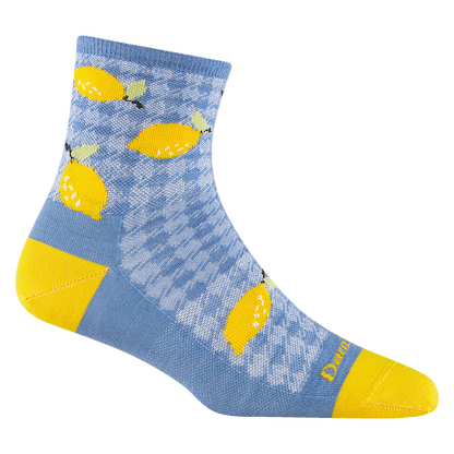 Darn Tough Women's Fruit Stand Shorty Lightweight Lifestyle Sock Country Blue - 6102-COUNTRY BLUE