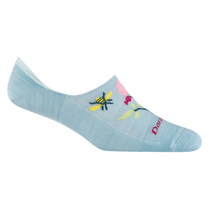 Darn Tough Women's No Show Hidden Lightweight Lifestyle Sock Glacier  - 6123-GLACIER