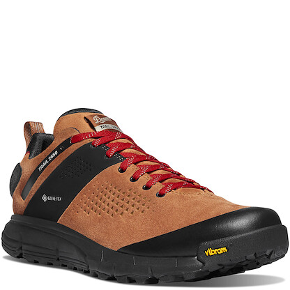 Danner Men's 3” Trail 2650 Waterproof Hiking Shoes Brown/Red - 61296