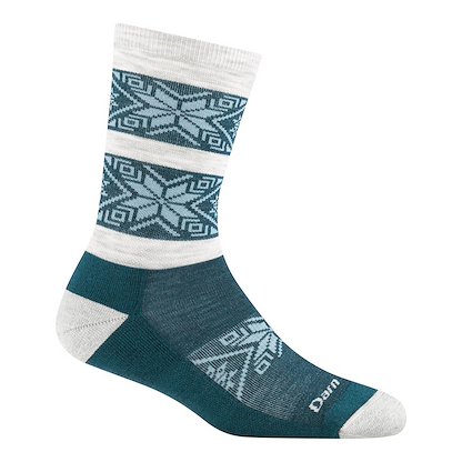 Darn Tough Women's Elsa Crew Lightweight Socks Gray-  6129-GRAY