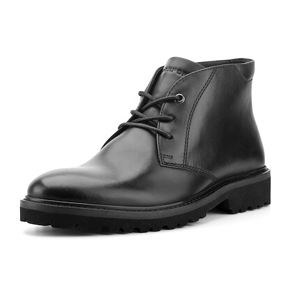 Rockport Men's Merrick Waterproof, Black, 7 Medium