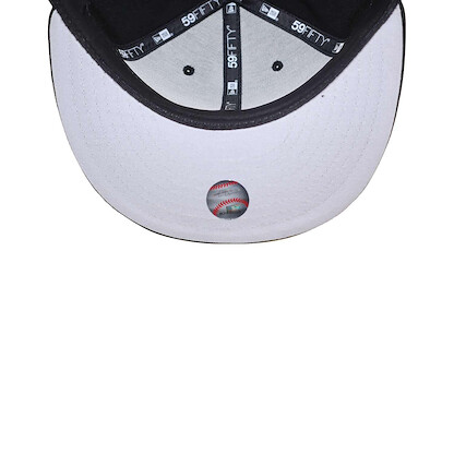 59fifty Hat Chicago White Sox Black White Cap Men's Sizes