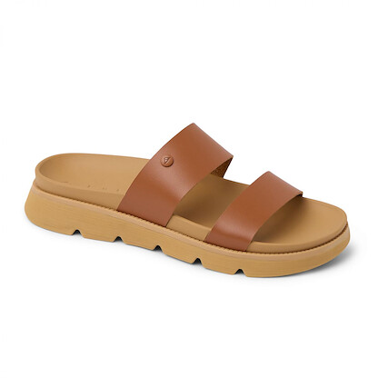 REEF Women's Vista Luxe Thea Sandal Leather Brown - CJ7371