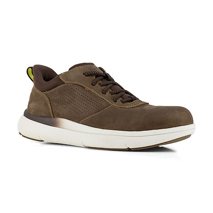 FLORSHEIM WORK Men's Fleet Work Composite Toe Athletic Work Shoe Brown - FS2782