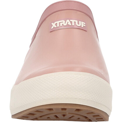 XTRATUF Women’s Legacy Clog - Size 6, Legacy Blush - 100% Waterproof Latex Rubber Clog - Slip & Chemical-Resistant Protection