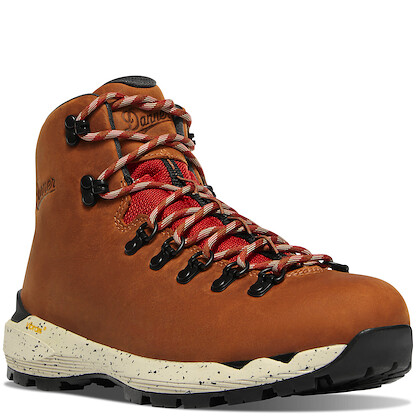 Danner Women's Mountain 600 Evo GTX Waterproof Mocha Brown/Rhodo Red - 62711