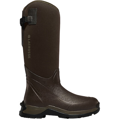 LACROSSE WORK Men's 16" Alpha Thermal Soft Toe EH Waterproof Insulated Work Boot Brown - 644109