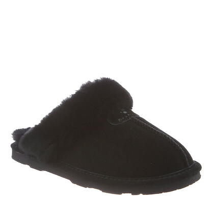 BEARPAW Women's Loki II Scuff Slipper Black II - 671W-011