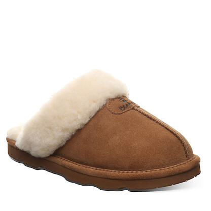 BEARPAW Women's Loki II Scuff Slipper Hickory II - 671W-220