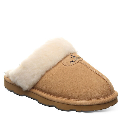 BEARPAW Women's Loki II Scuff Slipper Iced Coffee - 671W-243