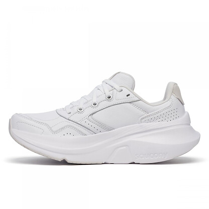 Saucony Women's Guide Metro Le Sneaker, White,