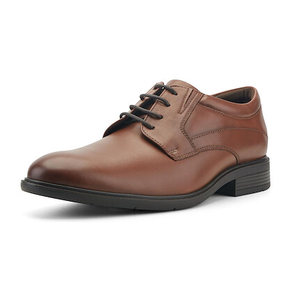 Rockport Men's Otto Waterproof, Dark Natural Leather, 10 Wide
