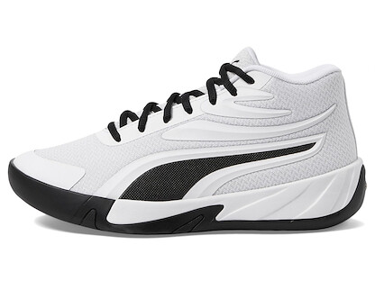 PUMA Unisex Kids' Court Pro Jr Basketball Shoe White/Black - 31084207