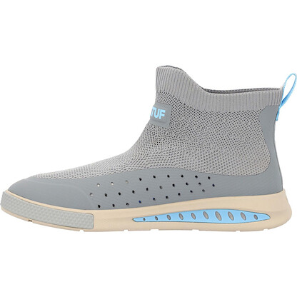 XTRATUF Men's Ankle Deck Boot Sport DriftTech, Ultimate Gray, Size 13(M)