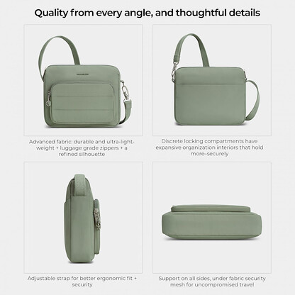Travelon Anti-Theft Roam East/West Crossbody