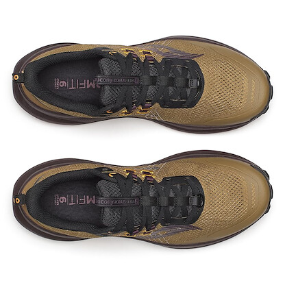Saucony Men's Xodus Ultra 4 Sneaker, Kodiak/Wine, 11