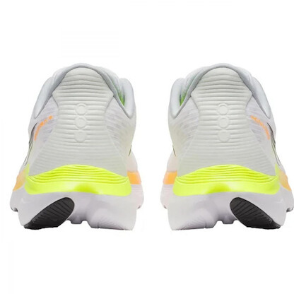 Saucony Men's Kinvara 16 Sneaker, White/Citron,