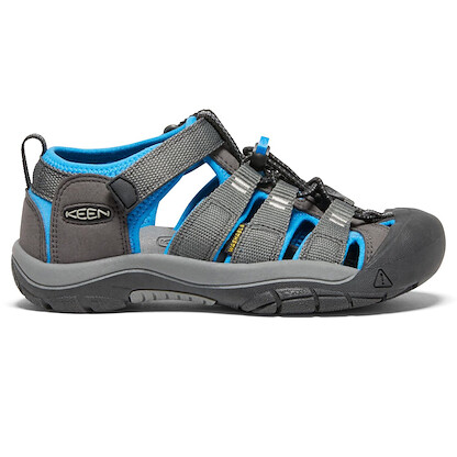 KEEN Unisex Big Kid's Newport H2 Sandals Magnet/Brilliant Blue - 1022839