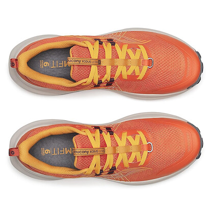 Saucony Men's Xodus Ultra 4 Sneaker, Black/Rust,