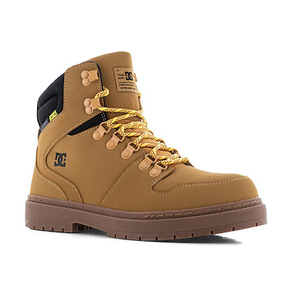 DC Work Crew Men's Peary Composite Toe Metatarsal Guard Work Boot Wheat - DC60901