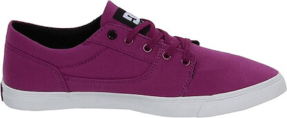 DC Shoes Women's Bristol Canvas Shoes Purple Wine