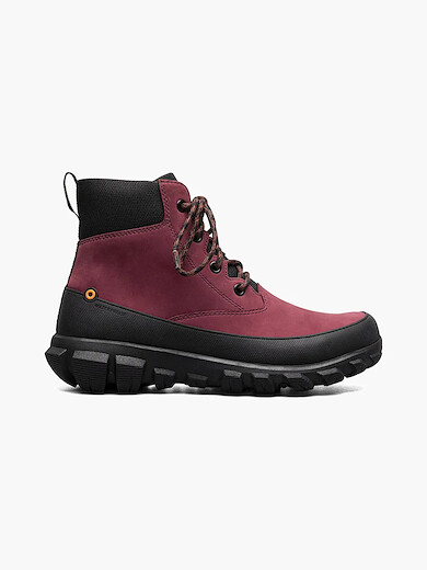 BOGS Women's Cedar Mid Lace Waterproof Boots Garnet - 73279-612