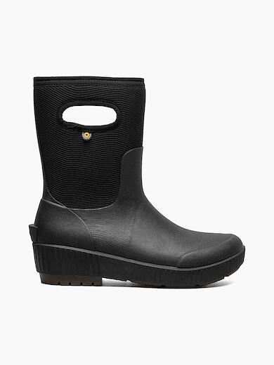 BOGS Women's Seattle II Mid Rain Boot Black - 73282-001