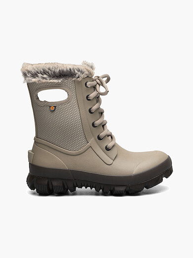 BOGS Women's Arcata Dots Insulated Waterproof Winter Boot Taupe - 73434-260-TAUPE