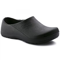 BIRKENSTOCK Unisex Profi-Birki Clog Black Polyurethane (regular width) - 0074011